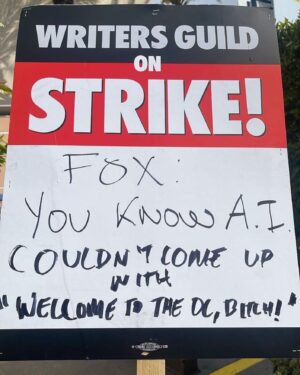 Ben McKenzie Instagram - In solidarity #writersstrike #wgastrong #wgastrike