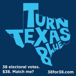 Ben McKenzie Instagram - As someone born and raised in Texas, this is a cause near and dear to my heart. Please help us -
Win Texas. Lose Trump. Donate at 38for38.com and please share!

With 38 electoral votes, Texas can change this country for a generation if we #TurnTexasBlue together. Every $1 can register 2 Texans to vote! Join the movement!
#38for38 #turntexasblue
