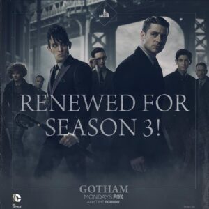 Ben McKenzie Instagram - Happy to be (one of) the first to announce...we'll be back for another season! Hats off to a great cast and crew. #gotham