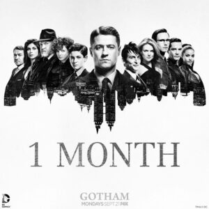Ben McKenzie Instagram - 1 month until #gothamseason2 stock up on popcorn now #riseofthevillains