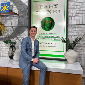 Ben McKenzie Instagram - Two years later, the book I’ve written with journalist Jacob Silverman, Easy Money is available now. It’s been a helluva adventure. I’ve interviewed everyone from average-joe traders to the now-indicted Sam Bankman-Fried himself. I went to 
El Salvador, the only country in the world trying to use crypto as real money (not working, shocker). I even ended up testifying to Congress as to my findings. All of this has culminated in my book, shedding light on the truth behind cryptocurrency. Spread the truth… Easy Money out now at the link in bio.