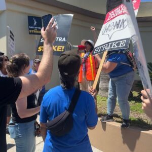 Ben Savage Instagram - Standing with my fellow SAG-AFTRA members and union members across the country fighting for fair wages and fair contracts