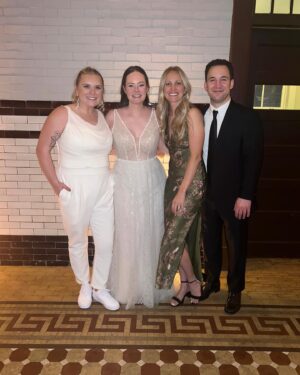 Ben Savage Instagram - Love is in the air. Congratulations Leah and Kaitlyn!