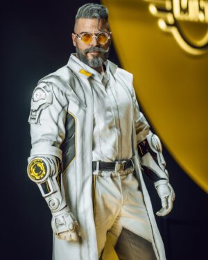 Ben Schamma Instagram - ad | Ladies and gents, may I present my new cosplay. 😁 We teamed up with @MINI and created this very fine looking scientist (I call him Emmett) who’s working on the future of MINI at the MINI LAB. 

It was an amazing experience for us to design this character completely from scratch. It’s a full circle moment for me because my first and second car I ever owned  was a MINI (the very tiny and old one). So I’m very proud to have gained this brand’s trust to make such a special project happen. 😁

Let’s MEET at @gamescom!

Thursday, 24.08.23 
MINI booth, hall 5.2
3-5pm ! It’s my birthday! @eosandy_ will be there at 4:30 to take a big fat birthday picture with all of you and me! I made some free prints for you and I would absolutely love to meet all of you and make this a great memory! 😁

Friday, 25.08.23
MINI booth, hall 5.2
11am - 1pm ! 
On Saturday, I'll be a judge at the gamescom cosplay contest powered by MINI!

Thank you so much MINI for this opportunity!  I hope you like Emmett and I hope even more to see you at gamescom. Especially tomorrow to celebrate my birthday a little. 😁

Involved artists: 
@majafelicitasb @lenora_costumes @flyingillustration @maul_cosplay 
@Iamfragment
@eosandy_

(paid partnership with @MINI)

#MINI #BIGLOVE #TheNewMINIFamily #gamescom2023 #cosplay