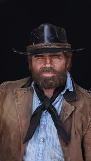 Ben Schamma Instagram - If it was only that easy 😂 This is how most people think cosplay works, isn’t it? You just put on a hat and BOOM you’re Arthur Morgan 🤠
What’s your quickest cosplay? I go through hours of makeup for mostly every single one of mine 🥵 But it’s worth it every time.
Of course amazing make up by @majafelicitasb 

#arthurmorgan #cosplay #makeupmagic #sfx #cosplaytransformation #makeuptransformation #rdr2 #arthurmorganedit #rdr
