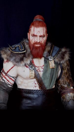 Ben Schamma Instagram - ad | Another redhead in my book 😁 This was so much fun! Becoming Barbarian in the Diablo IV universe was not only fun to bring to life but we also loved creating the character, the armor designs are a dream for every cosplayer. 🤯 #DiabloIV

Thank you @diablode for this cooperation, it always means a lot! 🖤

#cosplay #cosplaytransformation #diablo #bearded #barbarian