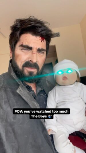 Ben Schamma Instagram - Oi Oi! I can‘t help it, I love this show, this character and this cosplay! 👶🏻🔪 Might be my new favorite 😁 Maja outdid herself again with the makeup! 🤩

@theboystv @karlurban @amazonprime 

#cosplaytransformation #cosplay #theboys #billybutcher #cosplayguy #makeuptutorial #makeuptransformation