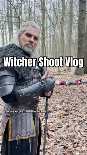 Ben Schamma Instagram - ​​Ad / FMA Geralt vs Ciri ! ​🐺​​⚔️​ A day in my life! Oh what an amazing project this was! ​🤩​ Sometimes I can’t believe how many talented and passionate people I know! Thank you everyone for making my ideas come true together with me. 
​​
​​Beautiful and officially licensed Witcher LARP swords sponsored by @calimacil_official - check them out, their stuff is insanely good, I’ve never seen a rubber sword THIS accurate and clean before. ​😮​​✨​
​​
​​Stéphanie aka @tastenotwaste / Ciri
​​@vi_dan / Action Design, Editing, VFX
​​@lzschocke / Lighting Department
​​@koahuynh / Assistant Camera 1
​​@chenkangfilms / Assistant Camera 2
​​@gongbao / Assistant Camera 3
​​@jessabellekiko / Production Assistant
​​@dougcockle / Geralt‘s voice
​​@djarii / Ciri‘s Voice
​​@calimacil_official / Swords
​​@majafelicitasb / Makeup
​​@maul_cosplay (THAT‘S ME! ​🤭​) / Geralt
​​
​​#fma #cosplaylife #witcher #filming #movieset #cosplayer #geraltofrivia #steadycam #filmmaker #actionmovies #followmearound #vlog