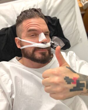 Ben Schamma Instagram - Hello world. 
Don’t worry, I’m fine. I had a surgery. Partially it’s for medical reasons but let’s be honest here I most of it is because of the looks. I never liked my nose that much and now I had some adjustments. It’s subtle. I’m sure many of you wouldn’t see the difference in my future posts but I just wanted to let you know. 
I don’t have any pain but it’s annoying atm. In one week it’s gonna be super easy barely an inconvenience. 
Have a great day/evening/night. 
#iamfine #nose #surgery #healing #dontworry #hospital