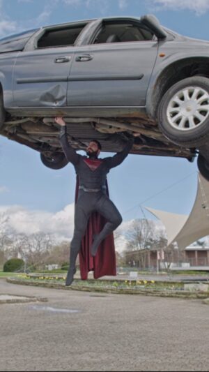 Ben Schamma Instagram - Dreams can come true. 
I always wanted to be Superman and last year my biggest cosplay dream came true. But as the Man of Steel you can’t just walk around on the ground and you know me I don’t like green screen pictures. I wanted to do it in real life. I wanted to fly. ☺️
So everything you see here is real. We had a huge crane and several different setups for different pictures. We also had a helicopter for a very special picture. We just used some VFX to get rid of the strings that were attached to me, the car or the helicopter. 
The flight with the car was the best feeling ever. It just felt so real. I mean holding a car above your head, flying 200 feet up in the sky, looking down and seeing the tiny persons on the ground while your cape is moving from the wind… all that was real so it felt sooo amazing. 
That was my biggest cosplay dream. Now I need a new one. 😁
What is your biggest cosplay dream?
Video shot by the amazing @patrickpolczyk
#superman #manofsteel #lifegoals #cosplay #cosplayer #supermancosplay #fly #malecosplay #bestday