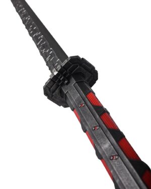 Ben Schamma Instagram - SOLD OUT! 🥹 ✨Shoplink in my bio! My dearest Maulies, this is special for me. 💪🏻 May I present the Maul Cosplay Katana? ⚔️😁 

Since I held the beautifully made Witcher LARP swords from @calimacil_official in my hand for the first time I’ve always wanted to work with them and create my very own LARP Katana. I designed it to look futuristic, modern and a „little“ maul-ish. 👺 With the awesome skill and experience of Calimacil, it now has become reality.  When I got the first one straight from Canada, I felt so proud to hold my very own foam sword in my hand. Especially because I think they make the best LARP swords and this collab is an honor for me! 🥹

We made a pop-up store for you to get this directly from me (link in my bio) but you can also get it at @calimacil_official !

⬇️ Special Launch Offer: ⬇️

There will be 15 limited special edition swords (last pic but only a drawing) in a bundle with a tshirt (pic #3) which is only available together with the sword and you’ll get a signed print of course! The special edition sword has a slightly different color scheme than the regular one. See that cool guy on the shirt that @iamfragment and I made? Could be a Ronin Sith relative of our boy Darth Maul. He needs a name though, any ideas? 💭

Anyway, if you are interested in the special edition bundle check out the link in my bio.

I hope you like my sword.
I really like my sword.
Do you like my sword?
Buy my sword. 🖤

Okbyeeee.

#sword #larp #katana #cosplay #cyberpunk