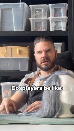 Ben Schamma Instagram - The Cosplay Chaos - my common cosplay struggle #1 🙄😆 I swear, I only did this ONE thing and the next time I look up, I’m lost in chaos.

What’s your most common cosplay struggle? 😁 I know we all suffer…

#cosplay #crafting #workshop #fail #cosplayfail #cosplayer #diy #artsandcrafts