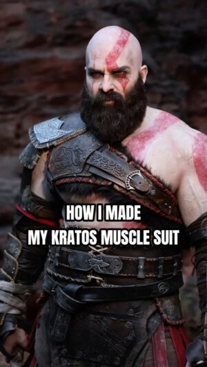 Ben Schamma Instagram - This is how 👆🏻💪🏻 One of the most frequently asked questions is: „How did you make your muscle suit for your Kratos cosplay?“ and now you can finally watch the very complex, expensive and time consuming process of making my Kratos body come to life. 😅 

Can you guess how much money this thing took from us? 💸 😳 Even tougher to swallow that I had to redo the first cast because it was too thin. 😬

It‘s quite interesting to me, that every time I post something about this suit, loads of alpha male gym bro people meet up in the comments, telling me to „just go to the gym“. Be careful before you post such comment because it only shows that you have little to no knowledge of how to build and maintain a physique like Kratos‘ 😁🫢

#musclesuit #sculpting  #cosplay #kratos #godofwar #cosplay #moldmaking