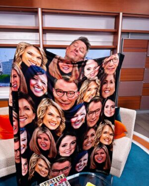 Ben Shephard Instagram - I will sleep well tonight wrapped in this lot!! 🤣🤣🤣 What a morning - thanks to everyone @gmb for making that so special, everyone who came in, everyone who recorded something for me and of course all of you for watching and sending the most lovely messages. It’s gonna take a while but I promise I’ll read them all. Right now I’m off to work on these lie-ins!!!