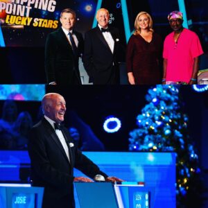 Ben Shephard Instagram - We were lucky to have the legend that is Len Goodman on @itvtippingpoint #luckystars twice, first time back in 2016 and then last Christmas. Every time I met him, interviewed him, spent time with him his generosity of spirit, warmth, charm and wit was a delight to behold. I feel very lucky to have crossed paths with him on a number of occasions, he will be missed and very fondly remembered. #seven #itsa10fromLen