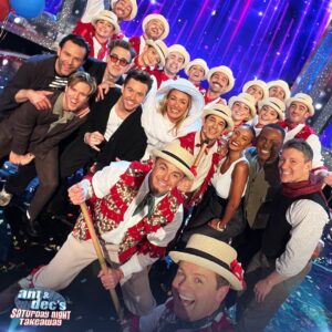 Ben Shephard Instagram - Hats off to this lot! 👒 Show number 4 ✅ #SaturdayNightTakeaway