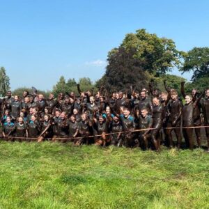 Ben Shephard Instagram - What. A. Day! A picture paints a thousand words - these pics paint some seriously filthy words!! 🤣 I was invited to be a part of the @stablelives team (a brilliant charity I put in my book #HumbleHeroes) all 120 of them, to take on @toughmudder in Cheshire. The weather was sensational, the mud ridiculous, the laughter, smiles tears and team work from everyone @stablelives was just joyous. I bloody loved every filthy, sweaty, grubby, hilarious, slippy,sloppy step of it. I can’t recommend @toughmudder enough especially if you join the @stablelives team! Now I will spending the rest of the weekend trying to get clean!! 😳🤣picture credit to @speedy0303 thanks for a brilliant day!! #toughmudder #stablelives