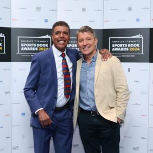 Ben Shephard Instagram - What. A. Night! Was a privilege to accompany the legend that is @chris_kammy to the Sports Book of the year awards for which he was nominated and he only went and blooming won!!! So so chuffed for him and all the team, needless to say we had a few celebratory drink. It was a really special night for a really special mate.