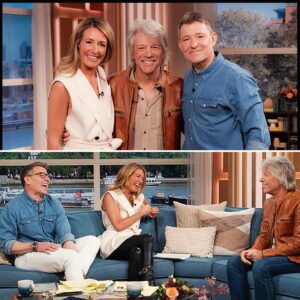 Ben Shephard Instagram - Every bit the star you’d want him to be! If teenaged me knew he’d get to chat and laugh with #jonbonjovi he’d never have believe it! Me and @catdeeley loved meeting him. Thanks for all the messages - we shared as many as we could! @thismorning thanks to @kenmckayphoto too for this great snaps as ever! #bonjovi #thismorning
