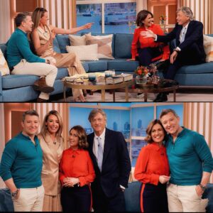 Ben Shephard Instagram - So this was really blooming lovely! Happy 10th Birthday @gmb It was so great to catch up with @susannareid100 and get the @thismorning OG @richardmadeleyofficial back in the studio with me and @catdeeley It’s been a roller coaster 10years since we launched @gmb but I feel very lucky to have been a part of that journey, and to be able to share a new chapter with @catdeeley