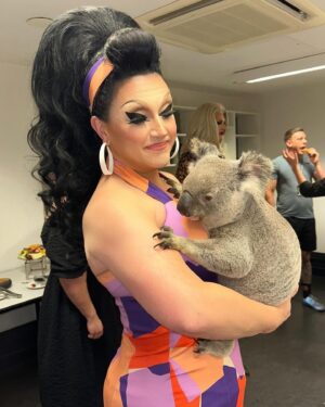 BenDeLaCreme Instagram - My favorite meet and greet on the Australian tour so far! These lil critters are so sweet and loving I can tell if they were human and American they would vote blue rather than third party because, while their ideals are noble, this is the long game and we won’t be able to expand a two party system into a multiple party system if the whole damn thing becomes a one party system. @wildlifehqzoo