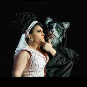 BenDeLaCreme Instagram - The secret to great theater is a great scene partner. #worldtheatreday #readytobecommitted