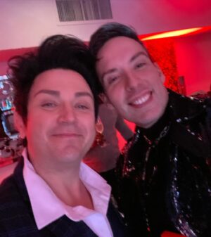 BenDeLaCreme Instagram - We won a Queerty!! Thanks @queerty and everyone who voted for The @jinkxanddelaholiday Show in the best live theater category! I’m so proud and blessed to work with the amazing group of people who bring this tour to life each year and it was wonderful to celebrate with @thejinkx and @gus_lanza and a whole slew of fab folks from our community. Look! I even remembered to take two selfies! (Sorry to cut off your watermark @polkimaging - Instagram is a cruel mistress.)

#queerties
