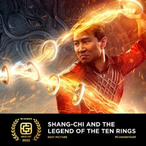 Benedict Wong Instagram - Delighted to receive an honourable mention for best supporting actor for @ninedaysfilm . Congratulations to the @shangchi family for best picture. Also to the @disneyraya family for best animation.
#ConsiderGold @goldhouseco @capeusa #hatrick