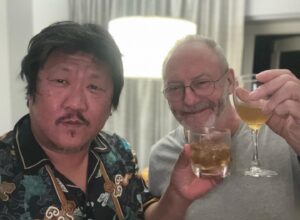 Benedict Wong Instagram - Happy St Patrick’s Day , what way to celebrate with one of your finest @liamcunningham1  sláinte #guinness @rankinarchive