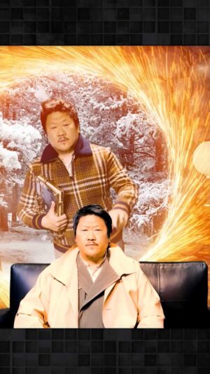 Benedict Wong Instagram - The #Wong Multiverse starts here. @wongrel #DoctorStrange #FallonTonight