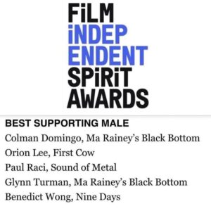 Benedict Wong Instagram - Honoured to be nominated alongside the amazing talent @edson.oda @filmindependent spirit awards . We are representatives of the spirit of our crew and ensemble.
@ninedaysfilm coming soon summer ‘21