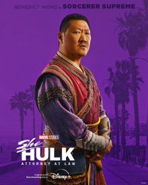 Benedict Wong Instagram - @disneyplus @marvelstudios @shehulkofficial  set the @target and one day you will be Sorcerer Supreme  #manifest