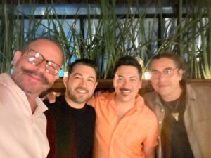 Benito Molina Instagram - Muchas felicidades a la familia Macurichos🎂 Gracias por invitarnos a tierra santa 🤟🏽🍏 Un placer compartir cocina con grandes amigos, y de mezcal ni se diga 💥