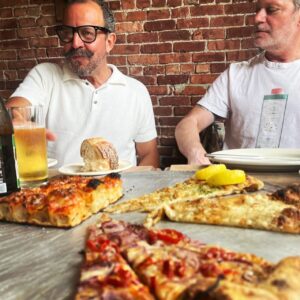 Benito Molina Instagram - Una bendición cruzar caminos, con amigos que aunque pase el tiempo sin vernos, pareciera que estuvimos juntos ayer. La hermandad de la cocina es para siempre, en algunos casos. Frank Falcinelli, Frank Castronovo it was a dream come true bringing Oliva to your temple, the food was impecable, love you guys. The lactofermented sicilian pepper stuffed wirh anchovy, is branded  in my brain, please save one for me. Chef Edilberto fue una comida memorable, gracias por todo, felicitaciones al equipo, también gracias por el puro muy bueno, volveremos pronto. 🍏🔥🤟🏽 #RecuerdosBrooklyn