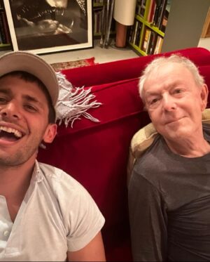 Benj Pasek Instagram - Oh, my magical friend John. He created so much beauty and laughter, joy and mischief, community and care around him. He was everyone’s biggest champion, connector and megaphone for their latest play or musical, art show or book. He had the most elegant demeanor, the nastiest humor, and cultivated the most interesting of circles. The common denominator was, of course, him, and the kind and witty, deeply loving and soulful human he was. He will be so missed. I have so many stories over the years full of gossip and intrigue, but what I’ll remember most is the way John lifted people up and shouted from the rooftops to advocate for his friends. He found a home in NYC after growing up without many resources in Ireland and forged a path here to build the most fantastical life for himself, swirling with music and poetry, paintings, plays and people. He made a family of friends. He cultivated a life that was precious and beautiful and inspiring. He was charming and unapologetically queer, deliciously handsome and downright fucking fabulous. He would give free haircuts to hot men he wanted to know or call you to come into his salon to sit you next to someone who would change the course of your entire life because you met them there. He was selfless in so many ways and truly a one-of-kind human. He was the kind of man you move to New York City to hope to meet and the kind of man you move to New York City and hope to become. He embodied the best of a magic that feels impossible to bottle or properly describe. He made people feel beautiful. Sending love to all of those who knew him and loved him. The world lost a great one today. @johnbar_  @johnbarrettnyc
