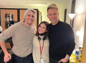Benj Pasek Instagram - Tonight at midnight our first song from this season of @onlymurdershulu premieres. What an absolute thrill to be a part of this show, with a mind-blowing cast and the most wonderful collaborators. Thanks to @sasgoldie and @johnnyhoffman5 for letting us take part in your beautiful Upper West Side shenanigans and thanks to dream collaborators @sarabareilles, @thelivingmichaeljackson, @marc_shaiman and @scottwittman for creating this fictional musical together. A special shout-out to team music @ianeisendrathmusic, @patrickthepianist, @cynthiameng, @august_j_eriksmoen @derik_lee @danielle_perelman, @savshankhank and director @adamshankman. Be sure to tune in and sing along this season. It was the most fun version of theatre summer camp imaginable and I can’t believe we got to play in the sandbox with such an inspiring group of humans. ❤️