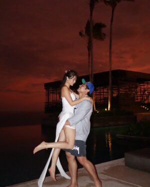 Benjamin Alves Instagram - Happy birthday to my beautiful wife.

No matter how many years go by,
You’ll always be the prettiest (and sexiest) woman to me.
You’re the only woman for me, my best friend. ❤️ 

Know that I will always be here to love and support you
To take care of you when you are sick
And to annoy you when things get too boring. 😝 

Enjoy your day my love. 😍 
I love you forever Chelsea Robato.