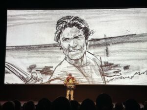 Benjamin Bratt Instagram - The BIBO photo book is out! Thank you to @calstatela for hosting this epic 30th anniversary screening event, and to all the gente that came out in the rain to support—you’re the reason why this classic lives on, so GRACIAS!
An amazing reunion of cast and crew, and even maestro Bill Conti (who did the film’s score) was there! Special thanks to El Jefe Taylor Hackford, magician/scribe Jimmy Santiago-Baca, and the unflappable Katherine Moore for getting this done in style!
 
#VatosLocosForever 
@merrickmortonphoto