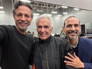 Benjamin Bratt Instagram - The BIBO photo book is out! Thank you to @calstatela for hosting this epic 30th anniversary screening event, and to all the gente that came out in the rain to support—you’re the reason why this classic lives on, so GRACIAS!
An amazing reunion of cast and crew, and even maestro Bill Conti (who did the film’s score) was there! Special thanks to El Jefe Taylor Hackford, magician/scribe Jimmy Santiago-Baca, and the unflappable Katherine Moore for getting this done in style!
 
#VatosLocosForever 
@merrickmortonphoto