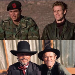 Benjamin Bratt Instagram - It’s been one of the great joys in my life to work with truly gifted, dedicated artists —and a real blessing to get to do it more than once. 
Here’s #WillemDafoe and me in #clearandpresentdanger from back in ‘93, and nearly 30 years later on #DeadForADollar.
Time flies, doesn’t it?
Opens in theaters and vod this Friday 9/30
