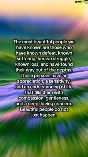 Benjamin Donlow Instagram - Dear beautiful souls reading this 🔆,

The most beautiful people we have known are those who have known defeat, known suffering, known struggle, known loss, and have found their way out of the depths.

These individuals possess a profound appreciation, a heightened sensitivity, and a deep understanding of life that fills them with compassion, gentleness, and a deep, loving concern. 

Beautiful people do not just happen; they are shaped by their experiences and their resilience. Their beauty lies in their strength and their ability to rise above challenges with grace and love 💖.

In a world where you can be anything,
always choose kind because you never know 
what others are going through ✨.

With all our love:
Your friends of the light 💡 

For more daily personal development, mindset,
positivity and motivation
Follow @theempoweredgirl5 @selfloveclub674 @kawaonahele  @dieseldonlow @kindnestquest @create.your.own.sunshinexo 

#wantmorein24 #grateful #unlockyourtruepotiential #createyourownsunshinexo #postiivity 
#BeautifulPeople #StrengthInStruggle #Compassion #Resilience #InnerBeauty #LifeJourney #Empowerment
