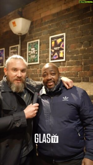 Benjamin Maurice Webb Instagram - 𝗚𝗟𝗔𝗦 𝗧𝗩. 📺 

The people’s champ @trentseven7 catching up with the real don of GLAS. 🎤 🚻

#GLAS #GLASTV #RaveReviews #LAB11 #LAB11FAMILY