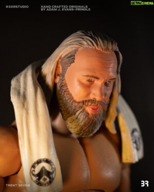 Benjamin Maurice Webb Instagram - Trent Seven, TNA, 2024

Custom of @trentseven7 sporting the #SpeedballMountain attire from tagging with @speedballbailey 

Head sculpt from @headeration 

#trentseven #tna #tnawrestling #revpro #customwrestlingfigures #moustachemountain #wrestlingfigures #wrestlingfigurephotography #wrestlingcollection