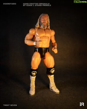 Benjamin Maurice Webb Instagram - Trent Seven, TNA, 2024

Custom of @trentseven7 sporting the #SpeedballMountain attire from tagging with @speedballbailey 

Head sculpt from @headeration 

#trentseven #tna #tnawrestling #revpro #customwrestlingfigures #moustachemountain #wrestlingfigures #wrestlingfigurephotography #wrestlingcollection
