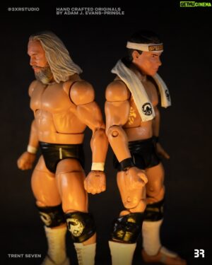 Benjamin Maurice Webb Instagram - Trent Seven, TNA, 2024

Custom of @trentseven7 sporting the #SpeedballMountain attire from tagging with @speedballbailey 

Head sculpt from @headeration 

#trentseven #tna #tnawrestling #revpro #customwrestlingfigures #moustachemountain #wrestlingfigures #wrestlingfigurephotography #wrestlingcollection
