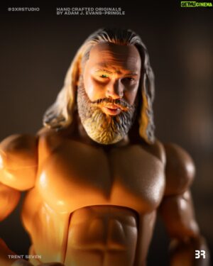 Benjamin Maurice Webb Instagram - Trent Seven, TNA, 2024

Custom of @trentseven7 sporting the #SpeedballMountain attire from tagging with @speedballbailey 

Head sculpt from @headeration 

#trentseven #tna #tnawrestling #revpro #customwrestlingfigures #moustachemountain #wrestlingfigures #wrestlingfigurephotography #wrestlingcollection