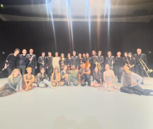 Benjamin Millepied Instagram - No new work of mine has meant as much to me as this one.
You. Me. We. They  with @ladanceproject & @le.balcon with @maxime.pascal @philharmoniedeparis  An original score by @nicomuhly 🙌🏻 Thank you to Olivier Mantei, Lucinda Lent, Sebastien Marcovici, @nshreevemoon and the amazing staff @ladanceproject, and everyone who made this evening and this new work possible. A huge thank you to Nico Muhly for trusting me year after year. Thank you @camille_assaf_design for your stunning designs, Masha Timsring for your sensitive and beautiful lighting. And finally thank you to the finest group of dancers, you are a dream.
Ben