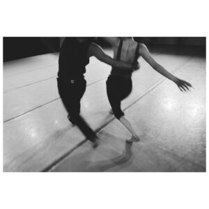 Benjamin Millepied Instagram - Daphne & Mario #newduetnewdance #andyakiho #barbarakruger @ladanceproject