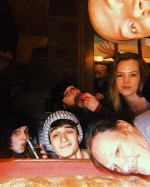 Benjamin Papac Instagram - Minocqua Adventures #hodagsrevenge #skategang #poetrykaraoke #shuffleboard #HTDAR