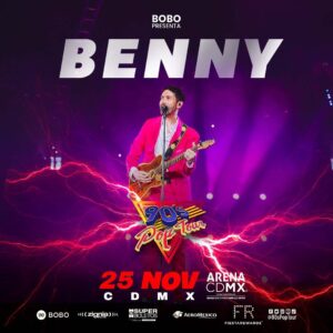 Benny Ibarra Instagram - 🎵 Si es verdad que tengo yo una alma gemela, eres tú lo más cercano a ese rumor... ❤️✨

Cómo no creer en el amor con las canciones de @bennyibarra. 😮‍💨👌🏼 Por favor que pasen rápido los días porque nos URGE ⚡️ escucharlo en vivo desde la @arenacdmx. 🥳 

 🙌🏼 ¡Ven y #ViveLosNoventas como nunca antes este 25 de Noviembre! 🎟: @superboletosmx 🎤 linktr.ee/90spoptour